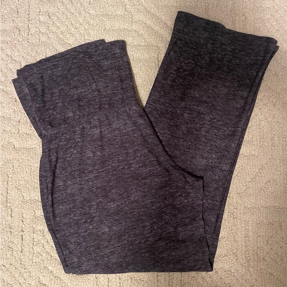 Bobbie Brooks high top stretchy wide leg fold down waist athletic pants 🌟EUC - Picture 2 of 6